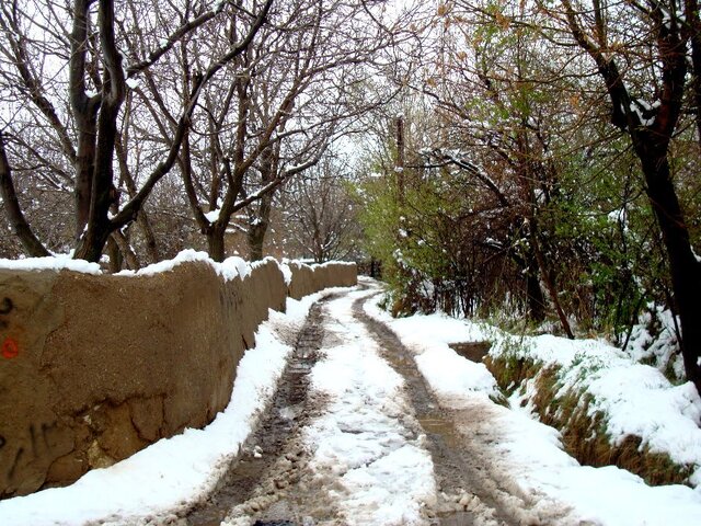 زیباترین مقاصد برفی کرمانشاه در زمستان