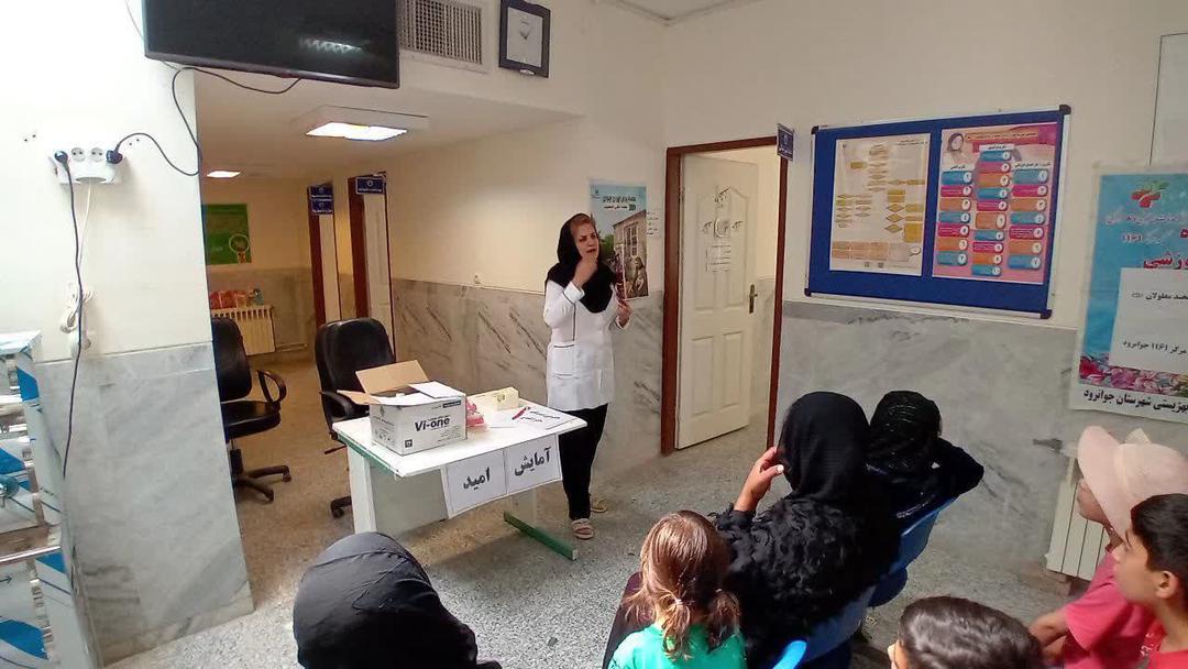برگزاری کارگاه آموزشی بهداشت دهان  و دندان  به مناسبت هفته بهزیستی
