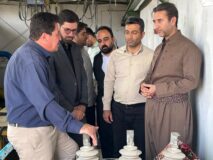 بازدید فرماندار جوانرود از منابع آبی شهرستان به روایت تصویر
