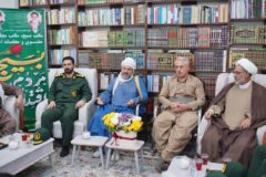 دیدار مسئولان شهرستان با امام جمعه جوانرود