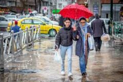 رگبار و رعد و برق در نوار شمالی کشور