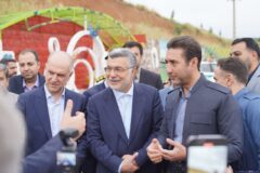 حضور وزریربهداشت در شهرستان جوانرود