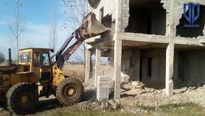 ساخت و ساز های غیرقانونی در شهرستان جوانرود