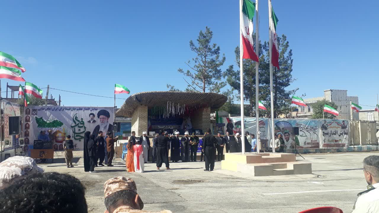 مراسم جانفدایان شهرستان ثلاث باباجانی
