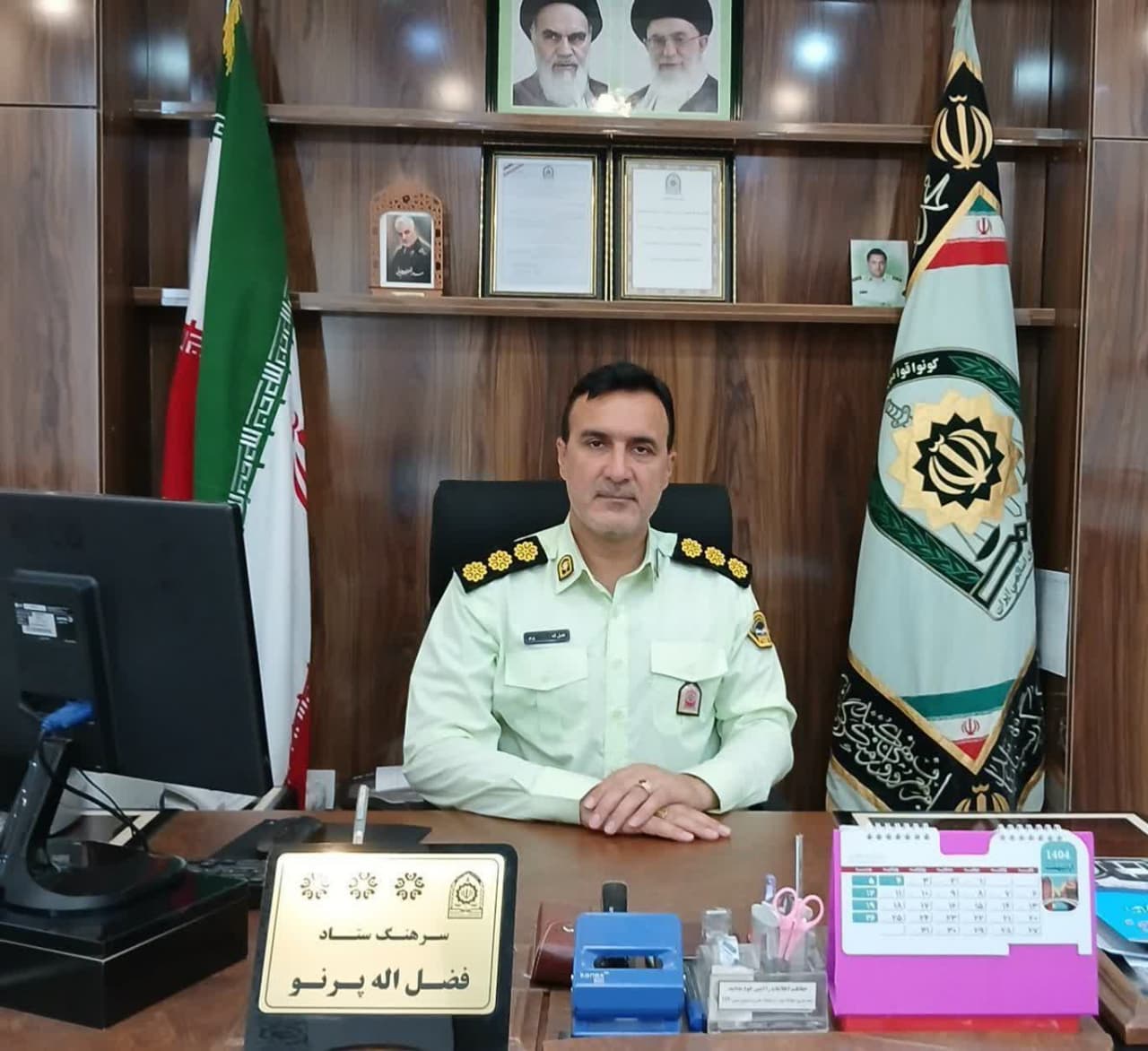 پیام تبریک فرمانده انتظامی شهرستان جوانرود به مناسبت سوم خرداد سالروز آزادسازی خرمشهر