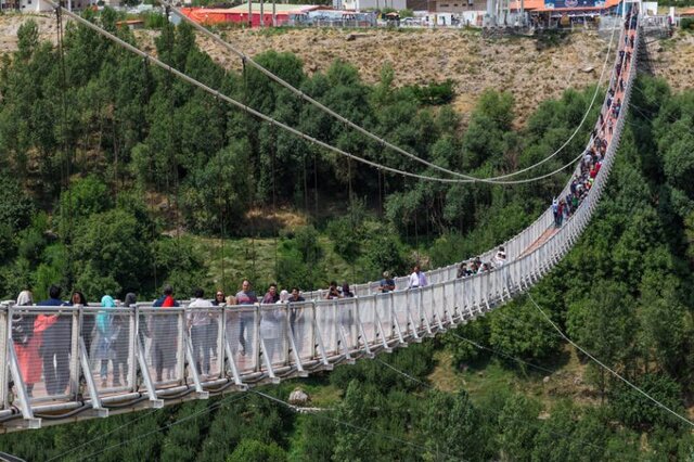 احداث پل معلق “داریان” در پیچ و خم کاغذبازی اداری